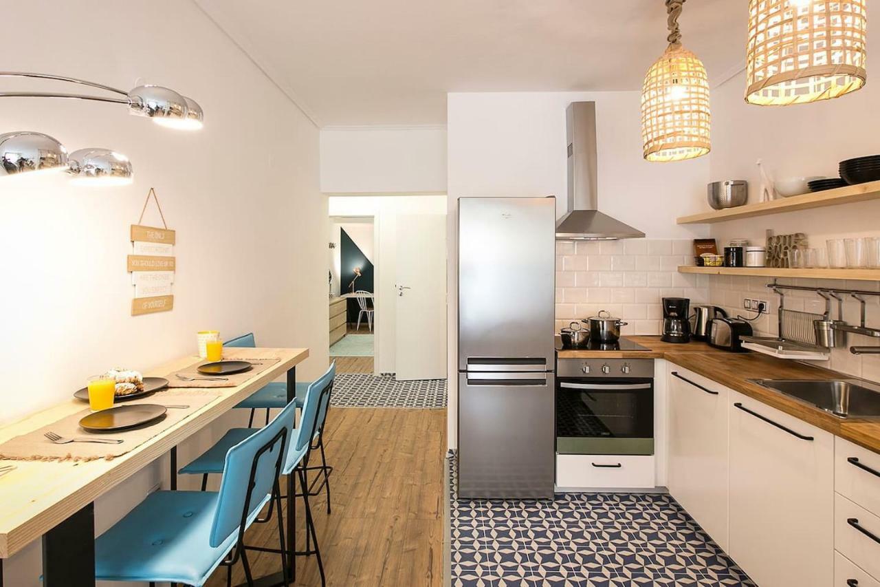 Boho Chic Apartment, Agia Sofia District #Feelslikehome Thessaloniki Exterior foto